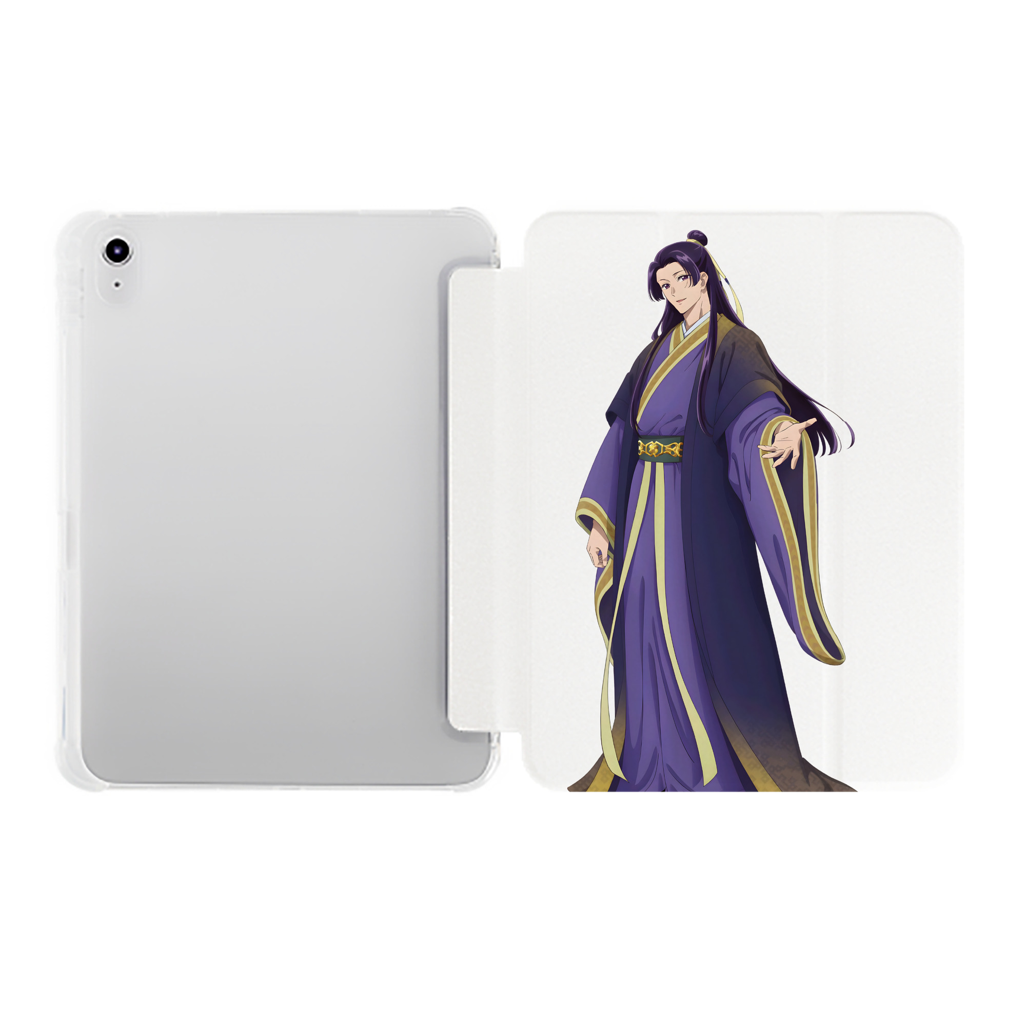 （画像用） 薬屋のひとりごと The Apothecary Diaries IPad ケース ペン収納付き 三つ折りスタンド PUレザー×シリコン 対応機種9.5/10.5/10.9インチ